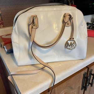 Michael Kors Purse with hand strap and long shoulder strap